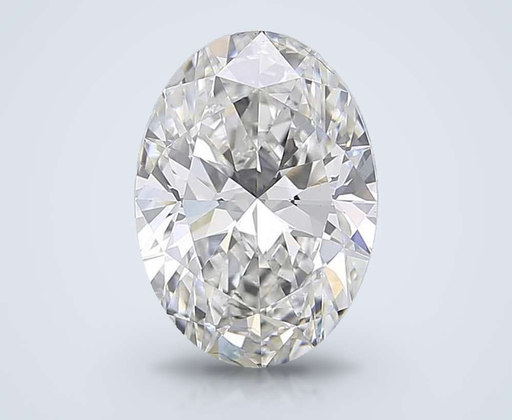 3.21 Carat Oval Lab Diamond