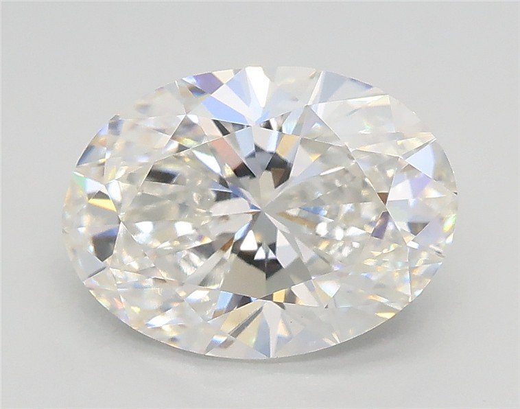2.01ct E VS1 Rare Carat Ideal Cut Oval Lab Grown Diamond