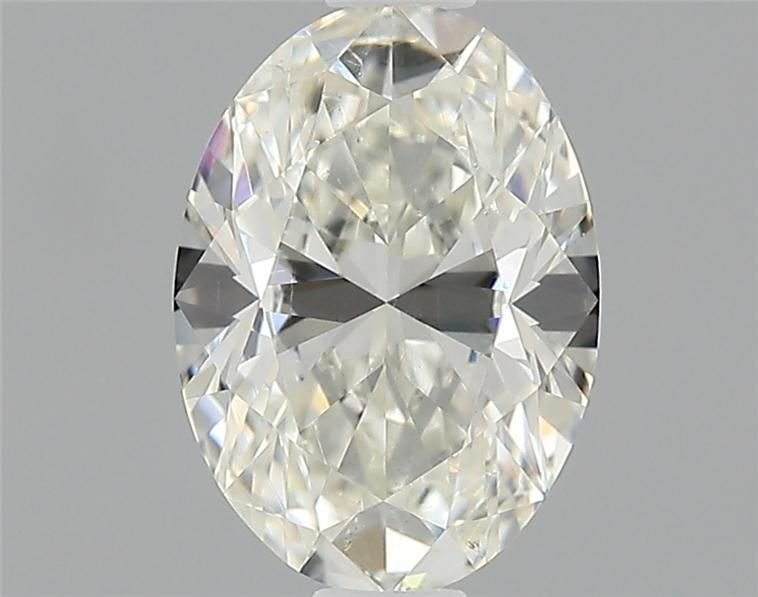 0.80ct K SI2 Rare Carat Ideal Cut Oval Diamond