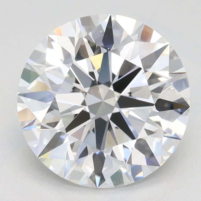 2.37ct D VVS1 Rare Carat Ideal Cut Round Lab Grown Diamond