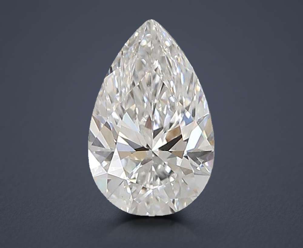 1.29 Carat Pear Lab Diamond
