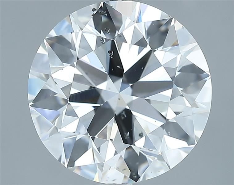 3.50ct F SI2 Rare Carat Ideal Cut Round Diamond