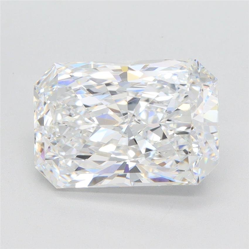 3.06ct E VVS2 Rare Carat Ideal Cut Radiant Lab Grown Diamond