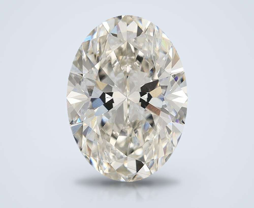4.10 Carat Oval Lab Diamond
