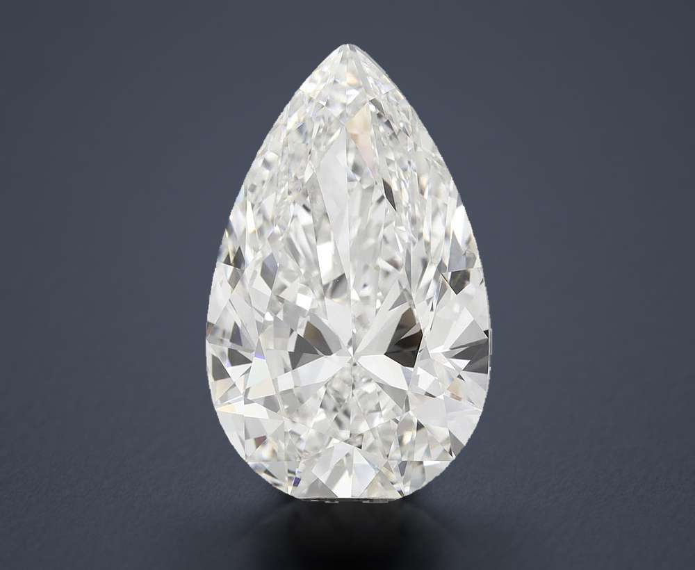 12.11 Carat Pear Lab Diamond