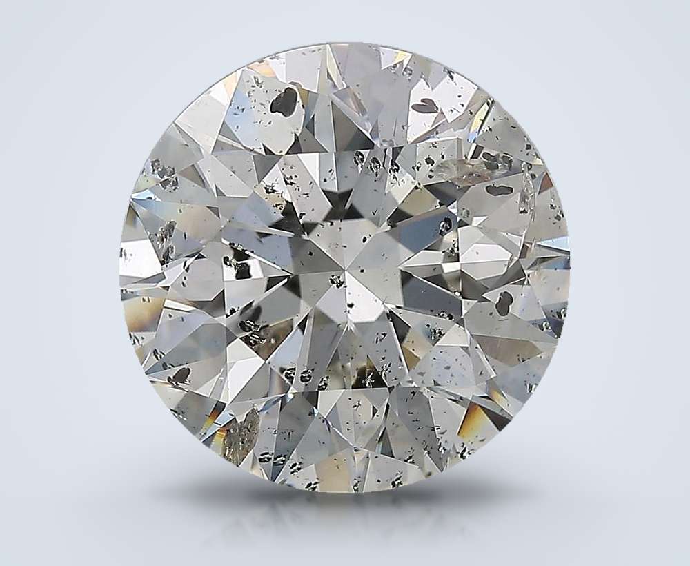 7.01 Carat Round Natural Diamond