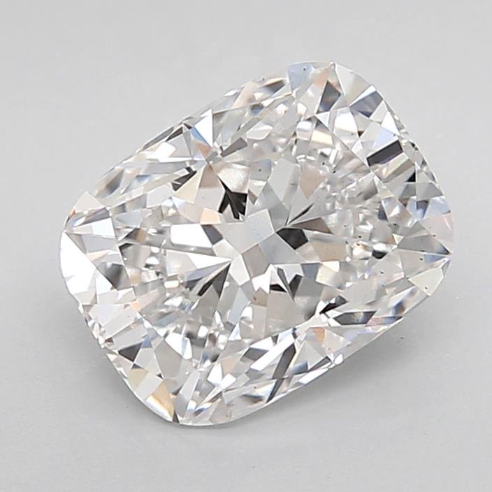 2.59ct E VS2 Very Good Cut Cushion Lab Grown Diamond