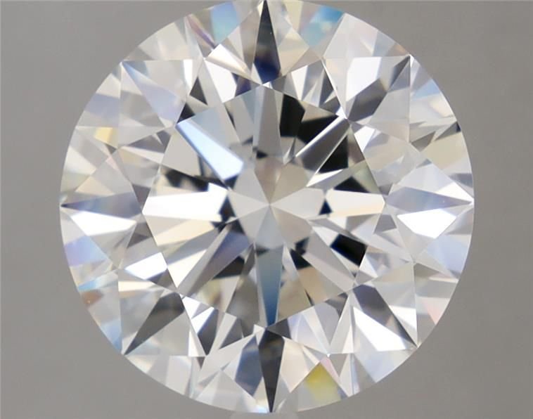 6.01ct I IF Rare Carat Ideal Cut Round Diamond