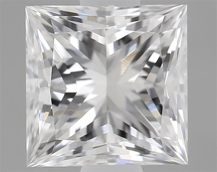 0.86ct E VS2 Rare Carat Ideal Cut Princess Lab Grown Diamond