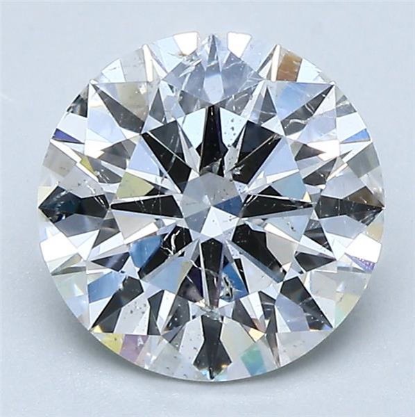 2.06ct G SI2 Very Good Cut Round Diamond