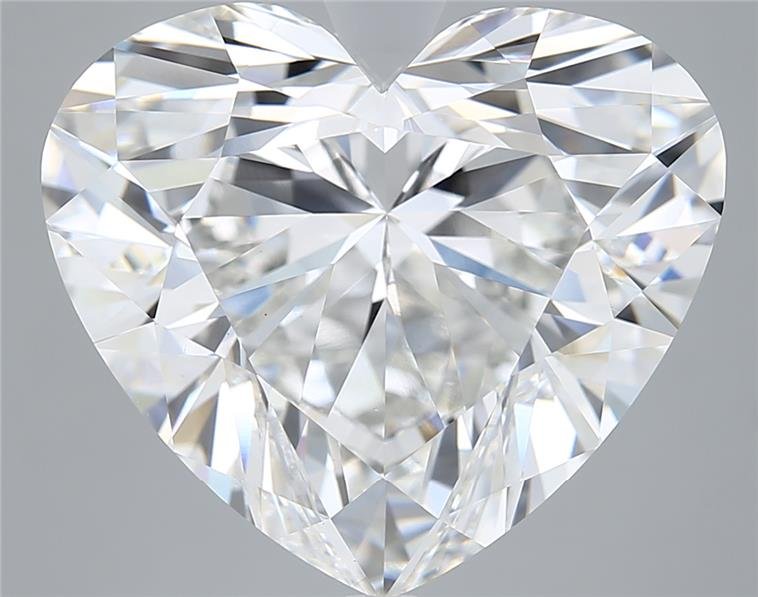 15.04ct E VVS2 Rare Carat Ideal Cut Heart Lab Grown Diamond