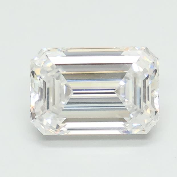 1.08ct D VVS1 Rare Carat Ideal Cut Emerald Lab Grown Diamond