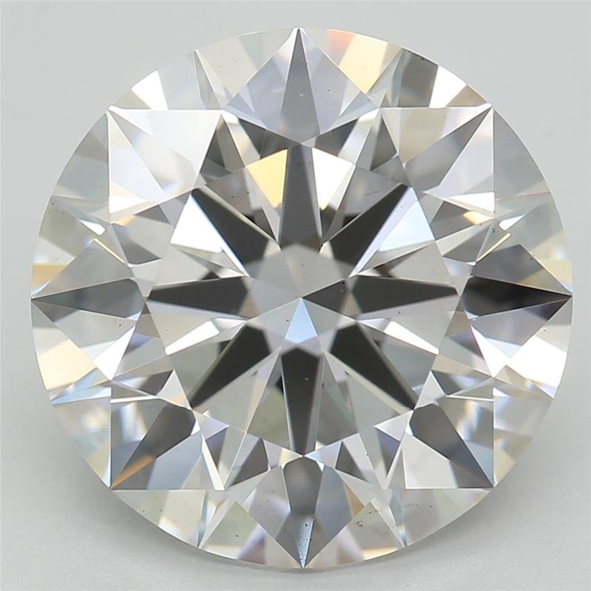 4.17ct H VS2 Rare Carat Ideal Cut Round Lab Grown Diamond