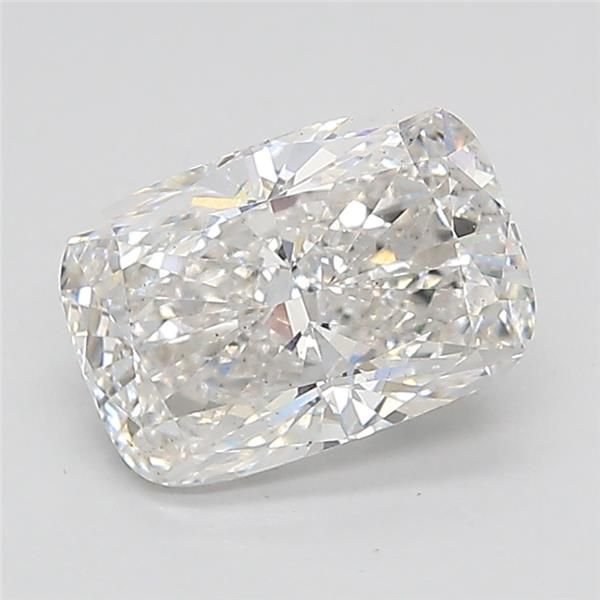 1.56ct F VS2 Rare Carat Ideal Cut Cushion Lab Grown Diamond