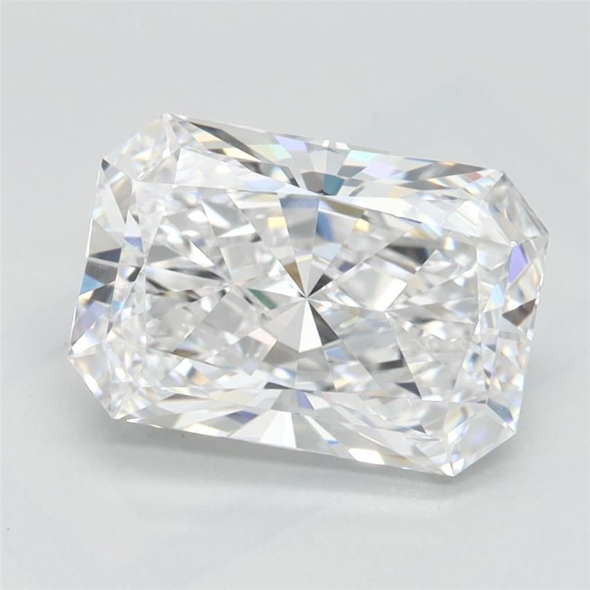2.01ct D VVS2 Rare Carat Ideal Cut Radiant Lab Grown Diamond