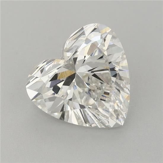 2.32ct G VVS2 Rare Carat Ideal Cut Heart Lab Grown Diamond