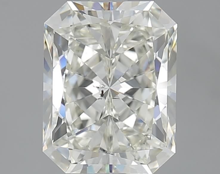 2.01ct K SI2 Rare Carat Ideal Cut Radiant Diamond