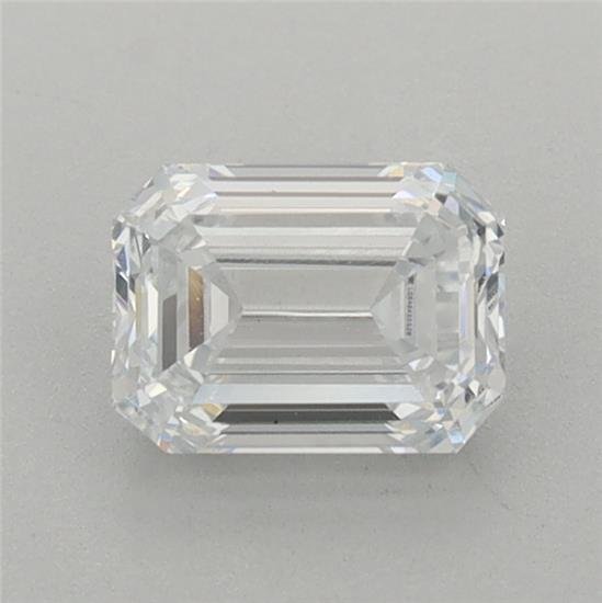0.93ct F VS1 Rare Carat Ideal Cut Emerald Lab Grown Diamond