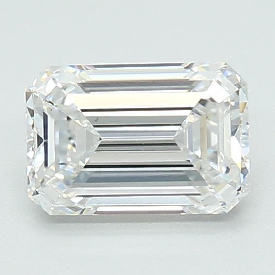 1.06ct D VS2 Rare Carat Ideal Cut Emerald Lab Grown Diamond