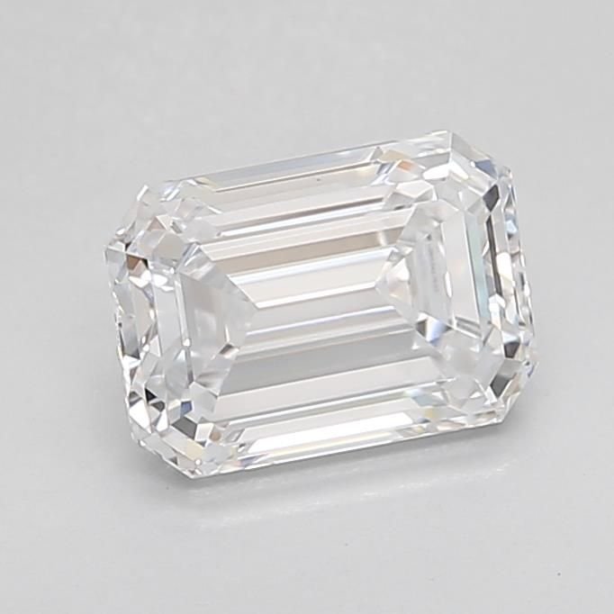1.66ct D VVS1 Excellent Cut Emerald Lab Grown Diamond