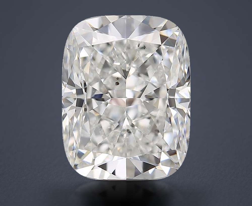 4.02 Carat Cushion Natural Diamond