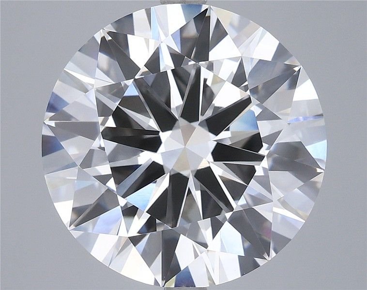 8.52ct F VVS2 Excellent Cut Round Lab Grown Diamond