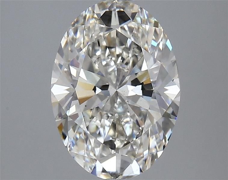 2.68ct H VS1 Rare Carat Ideal Cut Oval Lab Grown Diamond