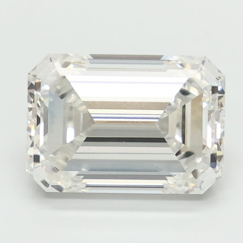 3.71ct G VS1 Rare Carat Ideal Cut Emerald Lab Grown Diamond