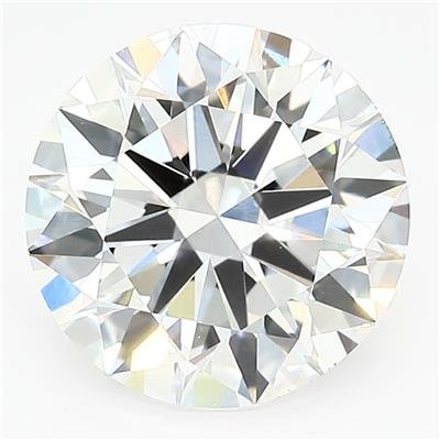 3.02ct D SI1 Excellent Cut Round Lab Grown Diamond