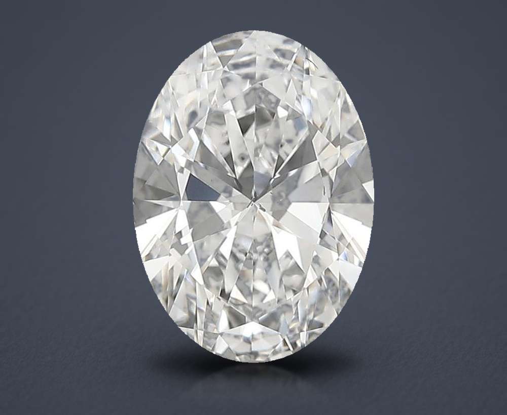 1.61 Carat Oval Lab Diamond