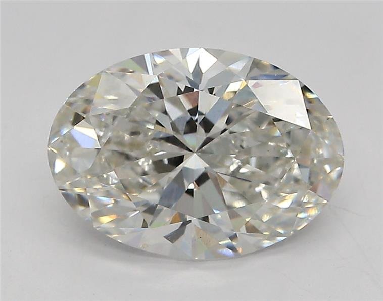 2.06ct F VS1 Rare Carat Ideal Cut Oval Lab Grown Diamond