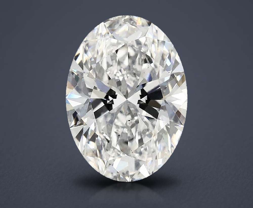 3.04 Carat Oval Lab Diamond
