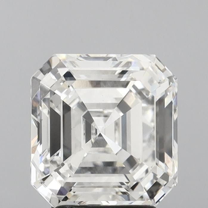 3.61ct F VS1 Rare Carat Ideal Cut Asscher Lab Grown Diamond