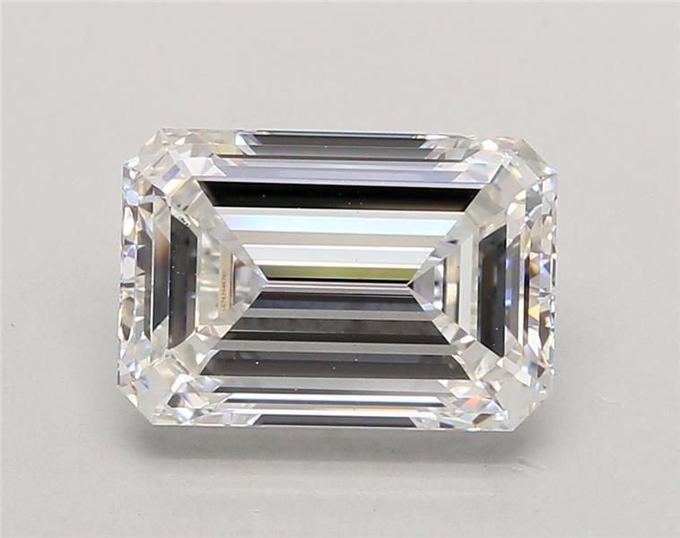 4.80ct F VS1 Rare Carat Ideal Cut Emerald Lab Grown Diamond