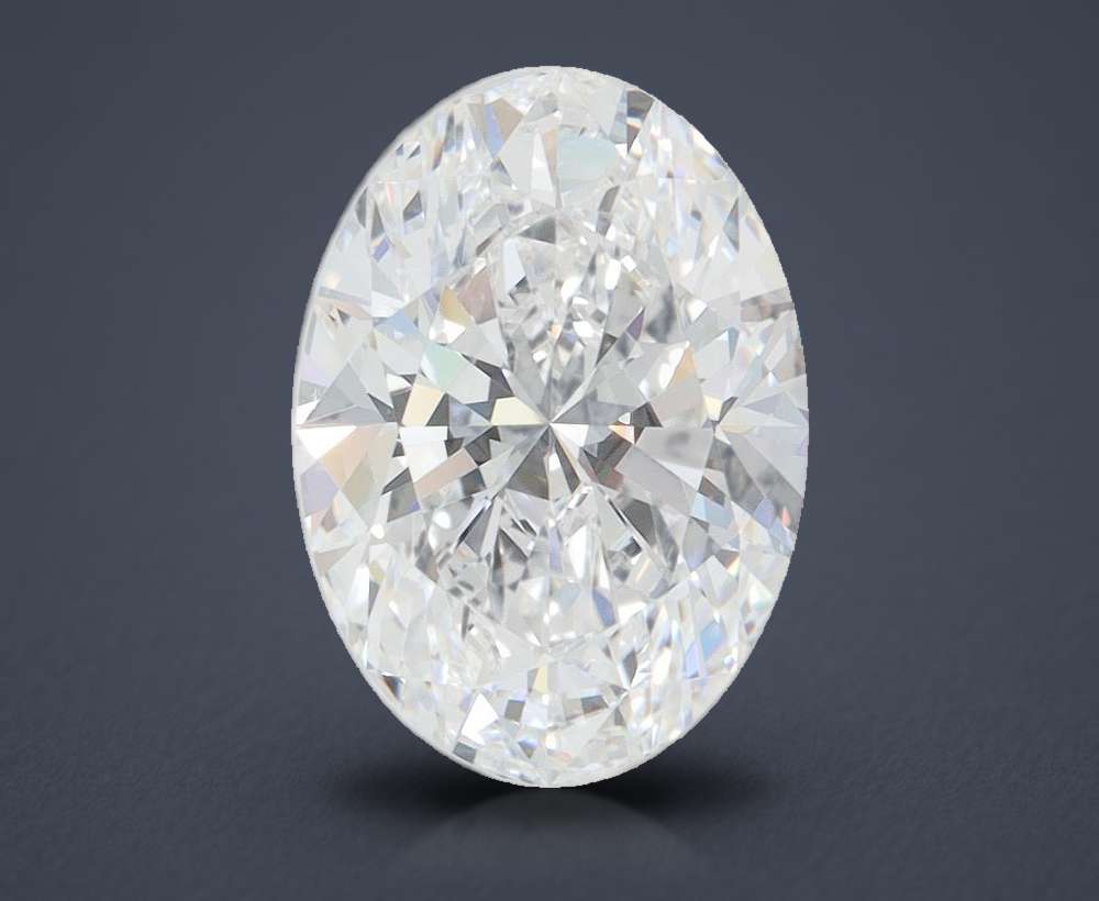 3.27 Carat Oval Lab Diamond