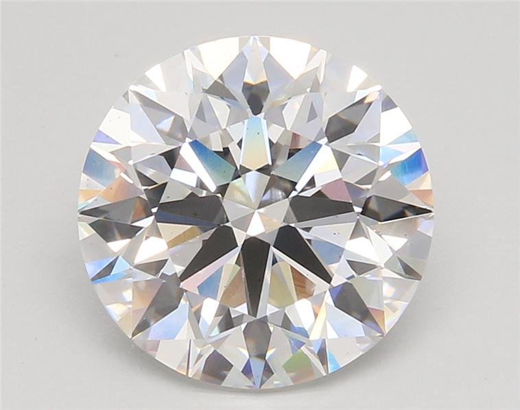 5.73ct F VS2 Rare Carat Ideal Cut Round Lab Grown Diamond