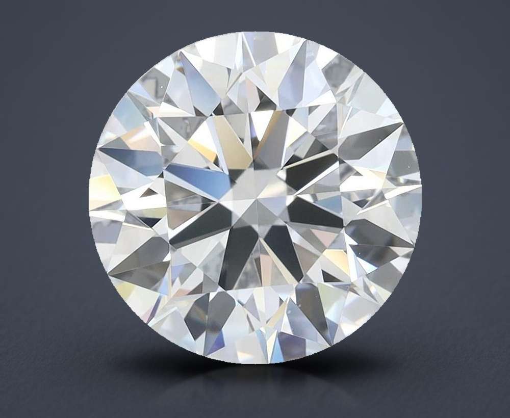 3.43 Carat Round Lab Diamond