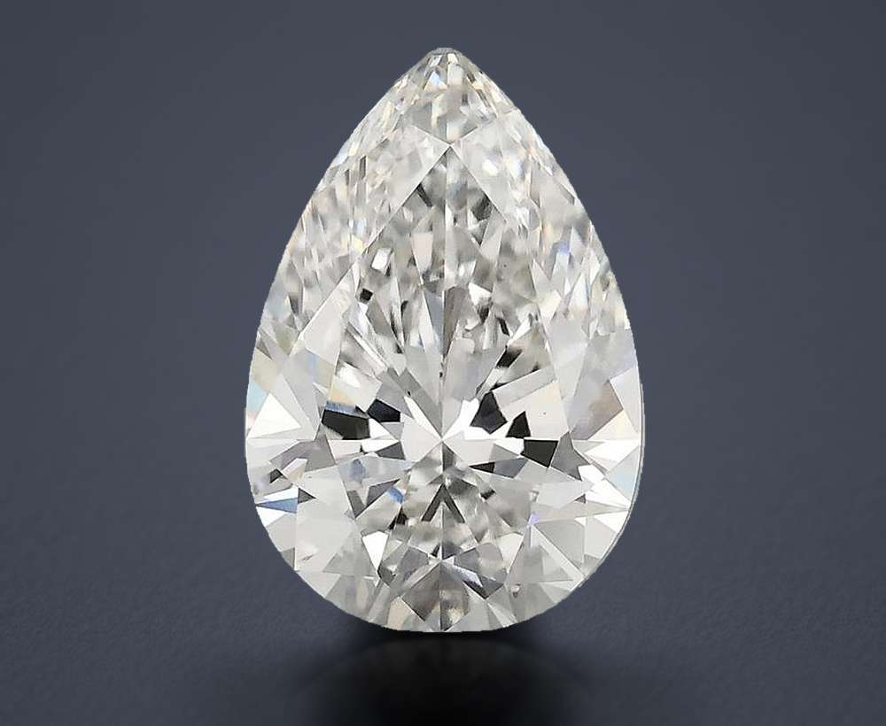 2.45 Carat Pear Lab Diamond