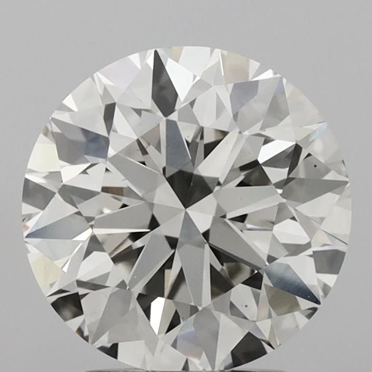 2.72ct I VS1 Excellent Cut Round Lab Grown Diamond
