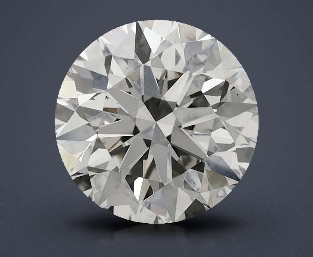 2.72 Carat Round Lab Diamond