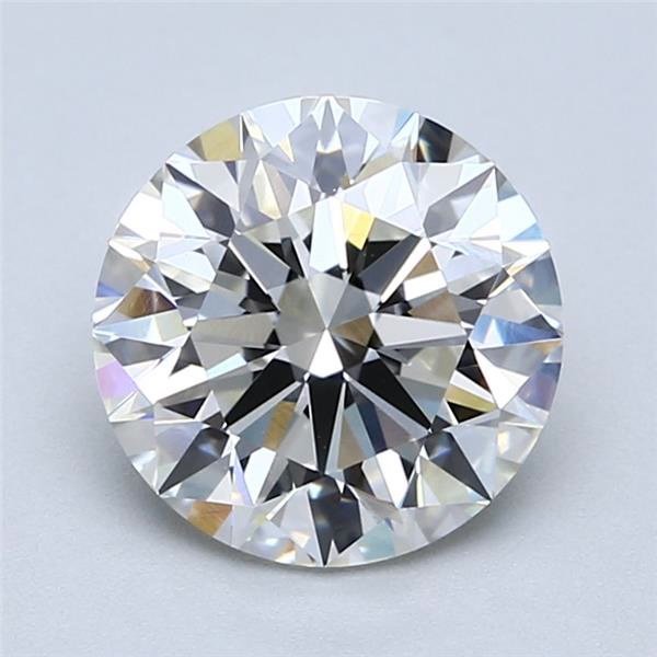 2.22ct H VS1 Rare Carat Ideal Cut Round Diamond