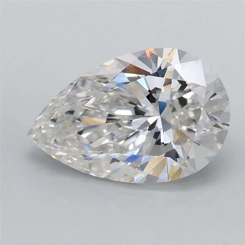 2.07ct F VS1 Rare Carat Ideal Cut Pear Lab Grown Diamond