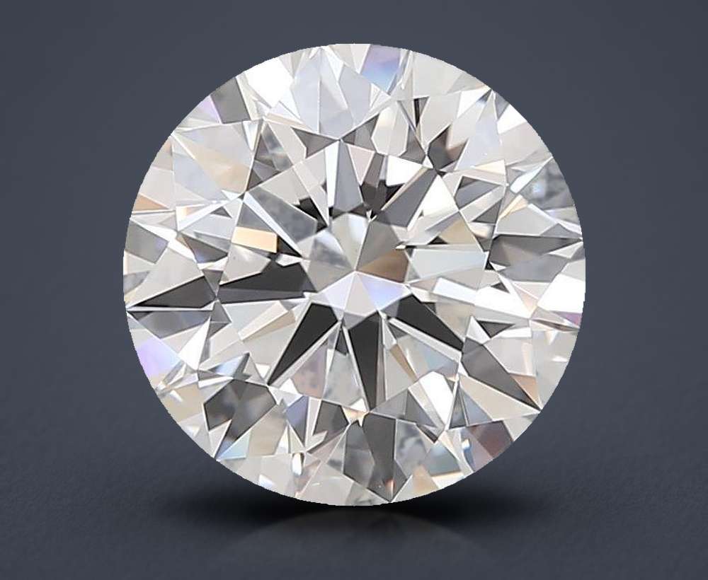 6.08 Carat Round Lab Diamond