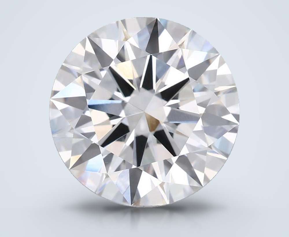 3.78 Carat Round Lab Diamond
