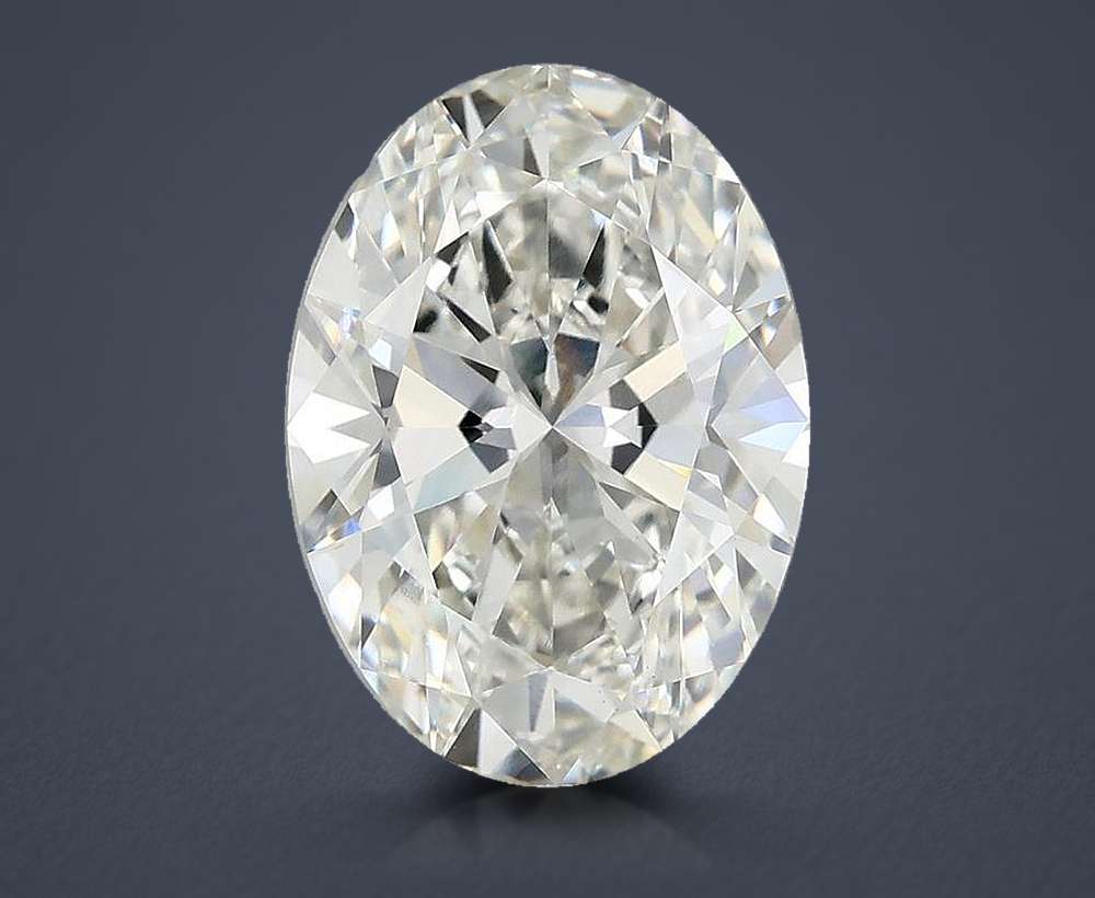 3.89 Carat Oval Lab Diamond