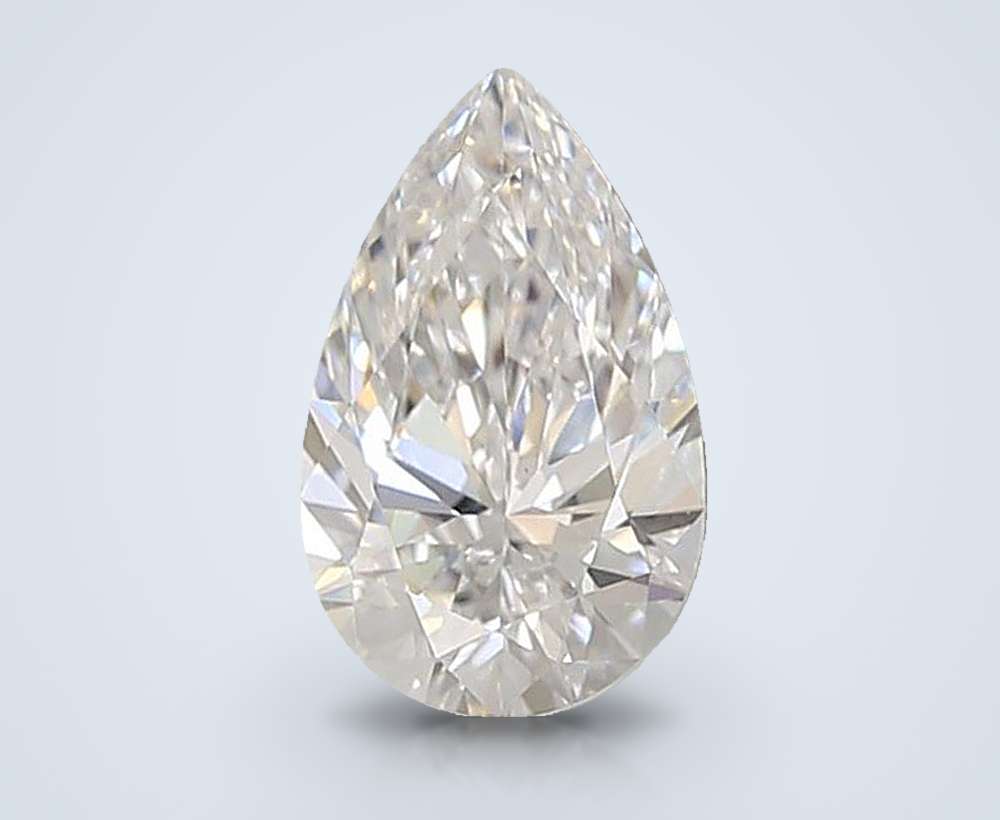 1.27 Carat Pear Lab Diamond