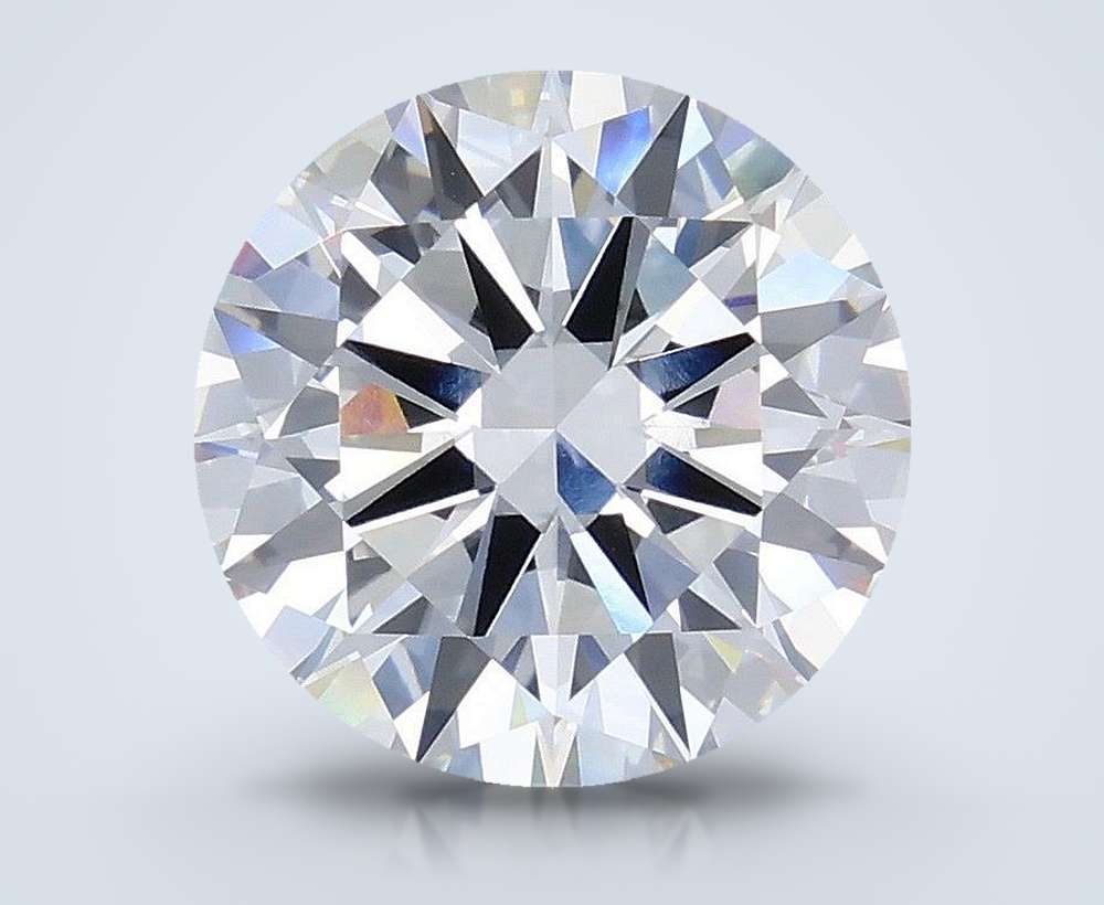 4.42 Carat Round Lab Diamond
