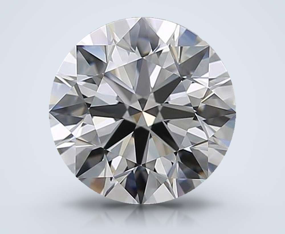 2.80 Carat Round Natural Diamond