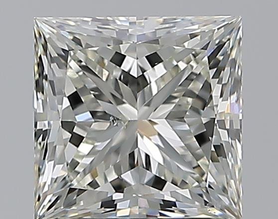 2.02ct K SI1 Excellent Cut Princess Diamond