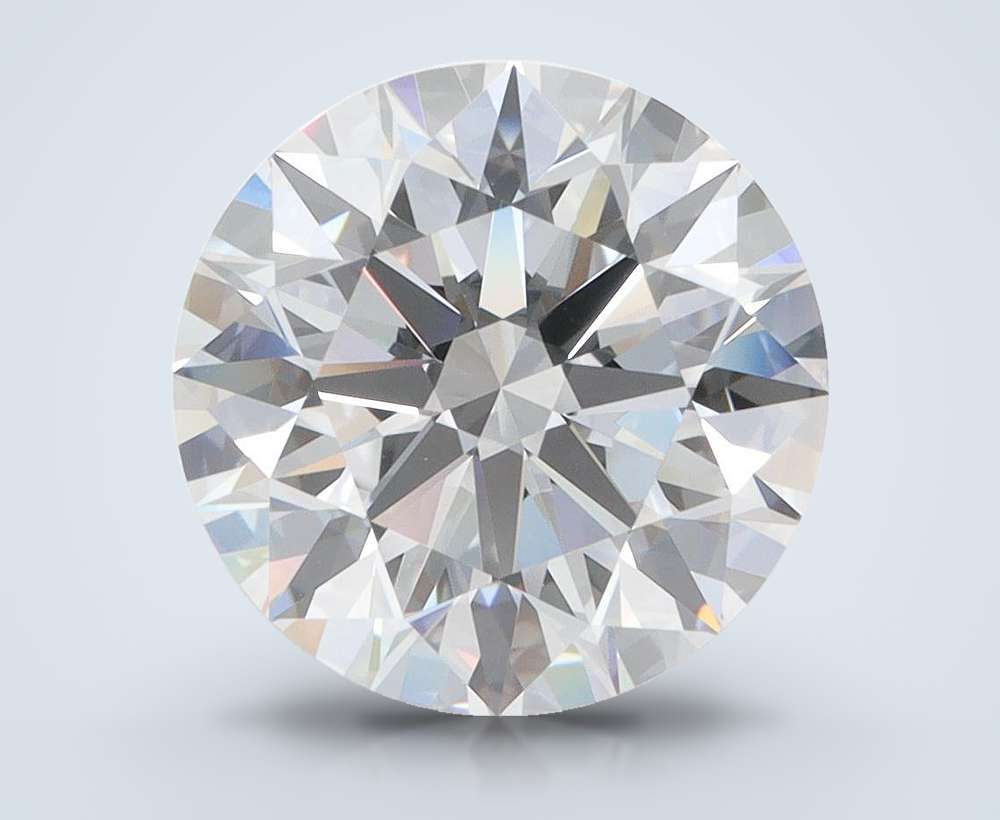 4.07 Carat Round Lab Diamond